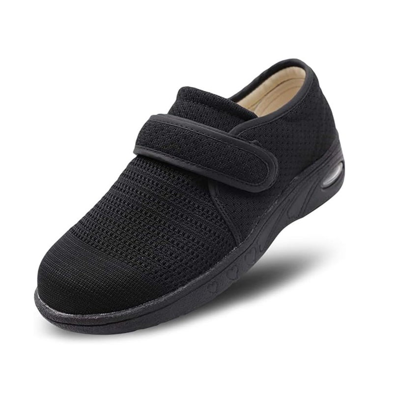 MEJORMEN Womens Diabetic Walking Shoes Adjustable Outdoor Sneakers Recovery Easy On Off Strap Wide Width Slippers Comfort for Seniors Elderly Woman Swollen Feet, Edema, Foot Pain - Image 1